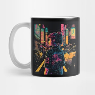 Japanese Street Cyberpunk Tokyo Streetwear Mug